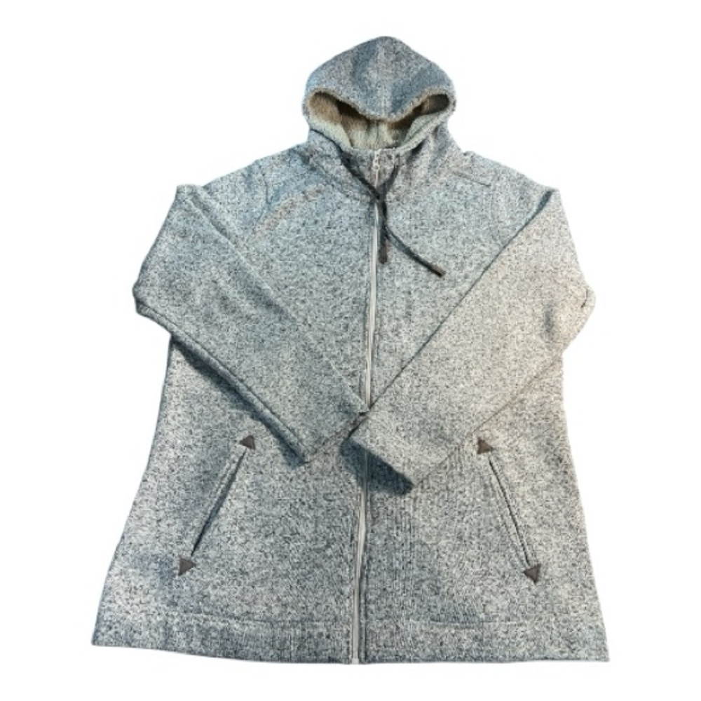 Eddie Bauer Women's Gray Fleece Jacket - Picture 2 of 8